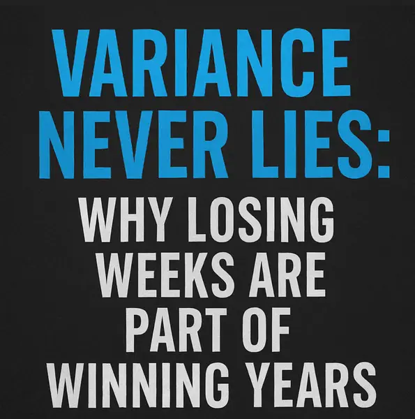 Variance Never Lies: Why Losing Weeks Are Part of Winning Years